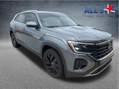 Platinum Gray Metallic 2024 Volkswagen Atlas Cross Sport 2.0T SE w/Technology