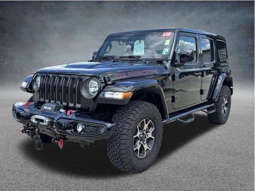 Black Clearcoat 2018 Jeep Wrangler Unlimited Rubicon