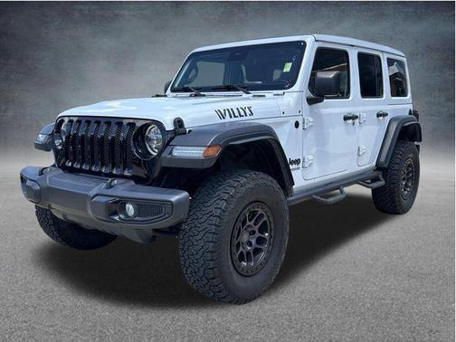 Bright White Clearcoat 2022 Jeep Wrangler Willys