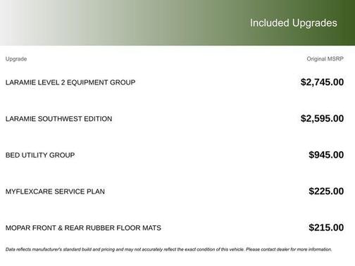 2026 RAM 1500 Laramie