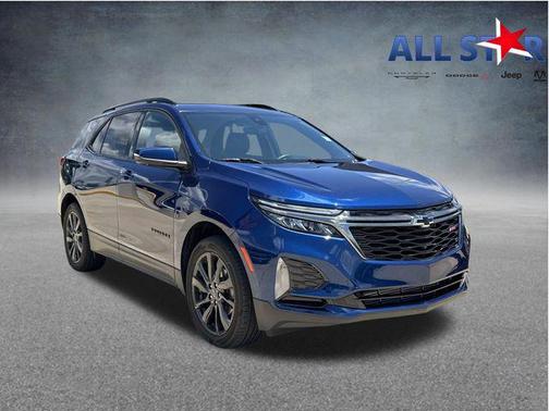 Blue Glow Metallic 2023 Chevrolet Equinox AWD RS