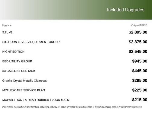 2026 RAM 1500 Big Horn/Lone Star