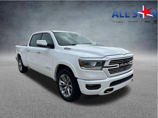 Bright White Clearcoat 2021 RAM 1500 Laramie