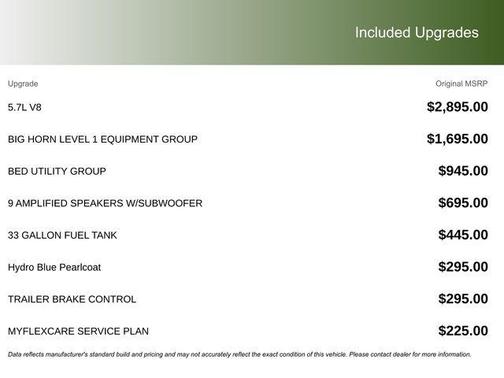 2026 RAM 1500 Big Horn/Lone Star