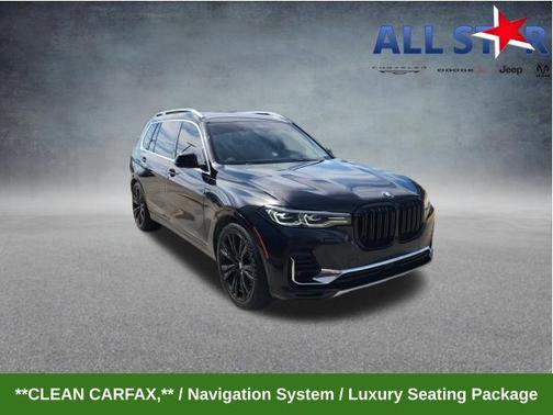 Black Sapphire Metallic 2019 BMW X7 xDrive50i