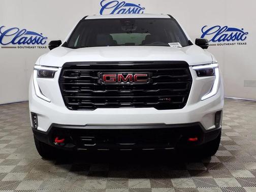 White 2026 GMC Acadia AT4 AWD