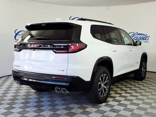 White 2026 GMC Acadia AT4 AWD