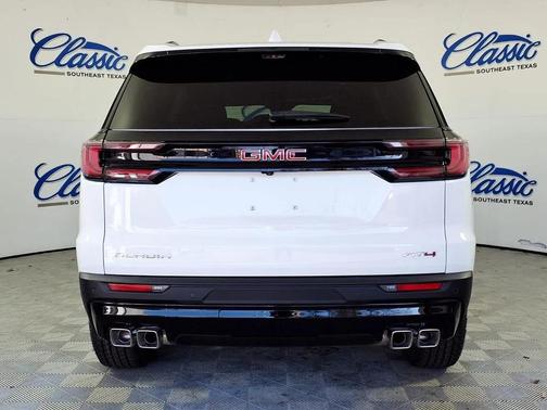 White 2026 GMC Acadia AT4 AWD