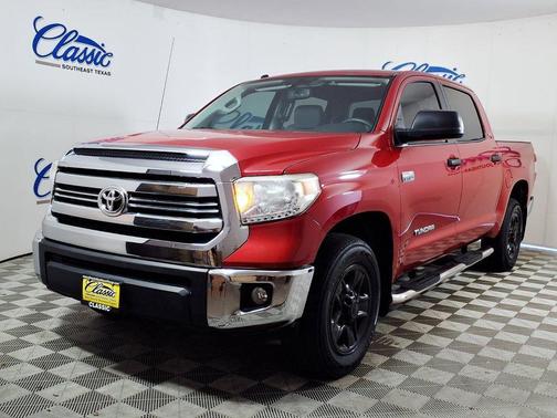 Red 2017 Toyota Tundra SR5