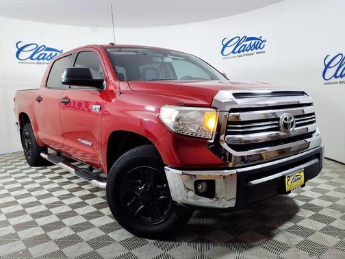 Red 2017 Toyota Tundra SR5