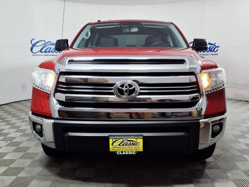 Red 2017 Toyota Tundra SR5