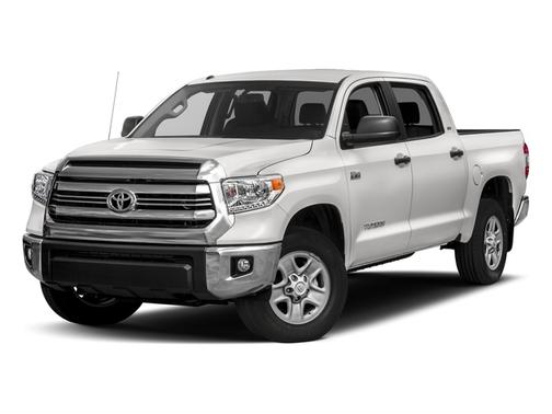 Red 2017 Toyota Tundra SR5