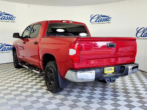 Red 2017 Toyota Tundra SR5