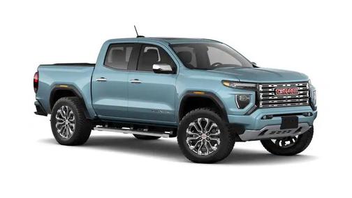 Blue 2026 GMC Canyon Denali