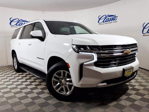 White 2023 Chevrolet Suburban LT