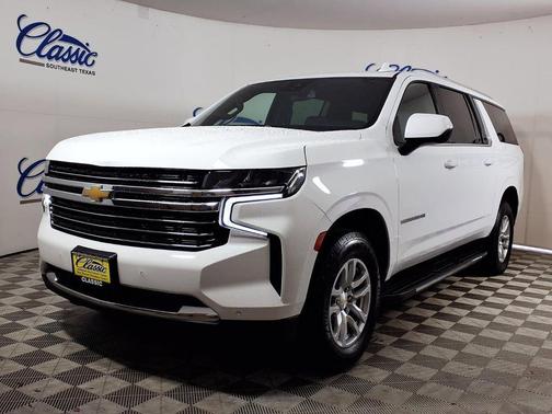 White 2023 Chevrolet Suburban LT