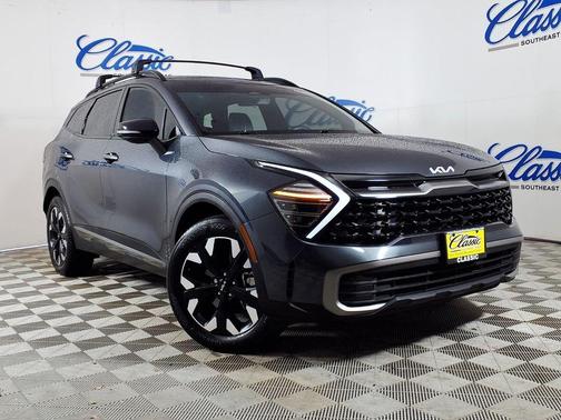 Gray 2024 Kia Sportage X-Line