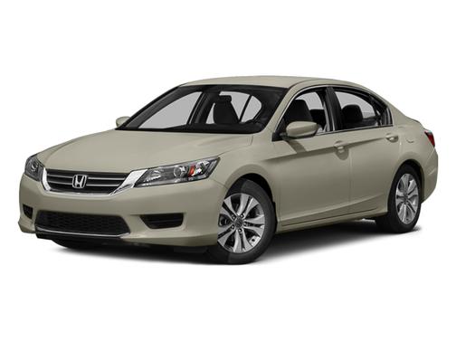 Beige 2014 Honda Accord LX