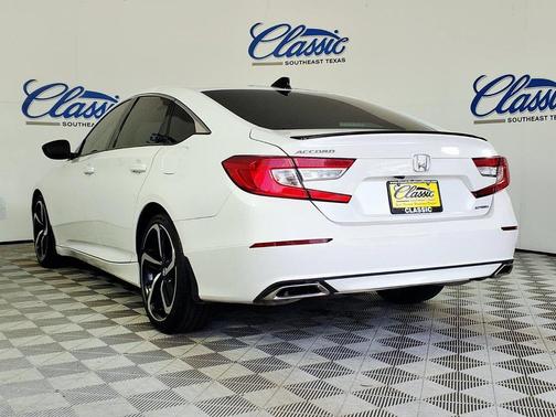 White 2021 Honda Accord Sport 1.5T