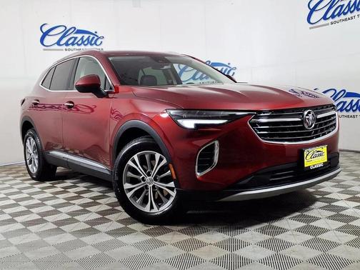 Red 2022 Buick Envision FWD Preferred