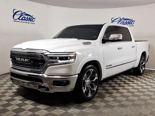 White 2020 RAM 1500 Limited