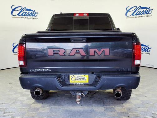 Black 2015 RAM 1500 Rebel