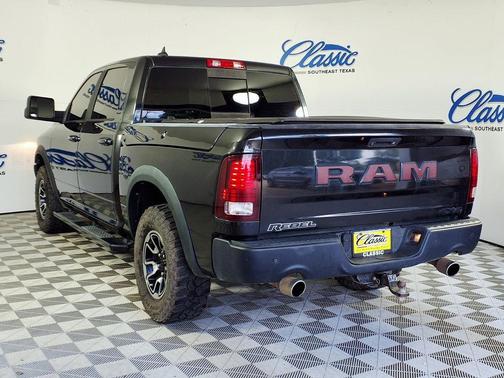 Black 2015 RAM 1500 Rebel
