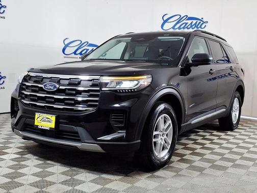 Black 2025 Ford Explorer Active