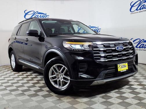 Black 2025 Ford Explorer Active