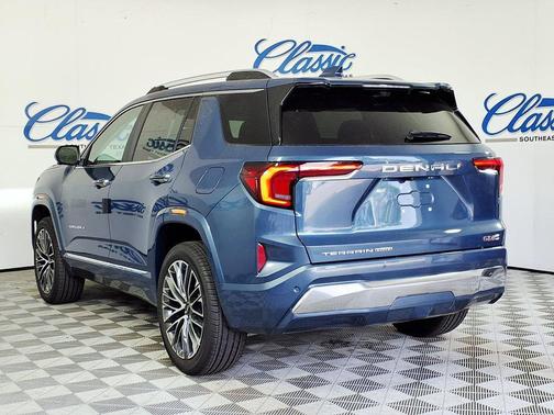 Blue 2026 GMC Terrain Denali