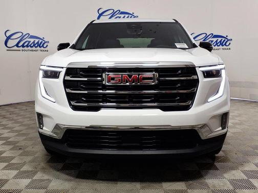 White 2026 GMC Acadia Elevation AWD