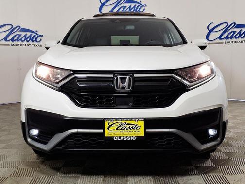 White 2021 Honda CR-V 2WD EX-L