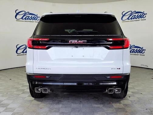 White 2026 GMC Acadia AT4 AWD