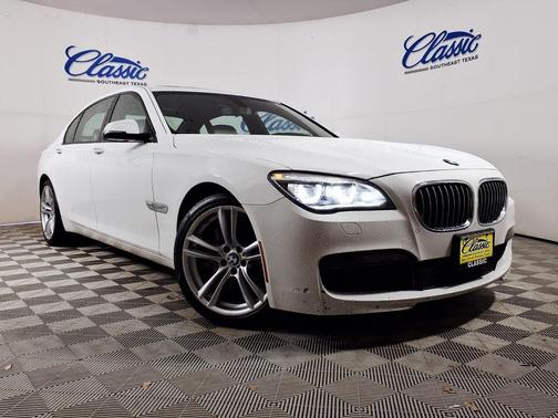 White 2014 BMW 750 Li