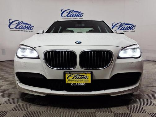 White 2014 BMW 750 Li