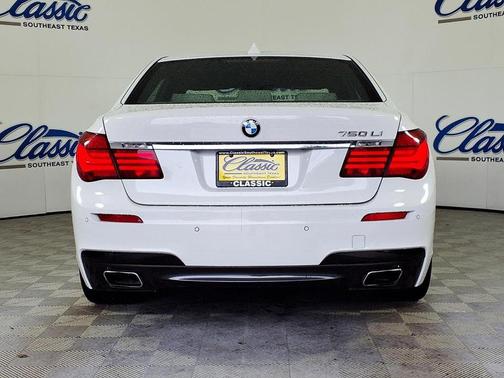 White 2014 BMW 750 Li