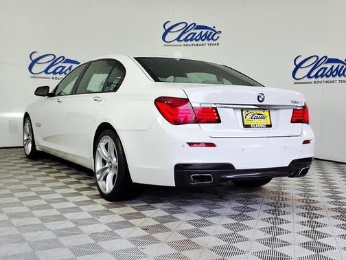 White 2014 BMW 750 Li