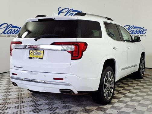 White 2023 GMC Acadia Denali