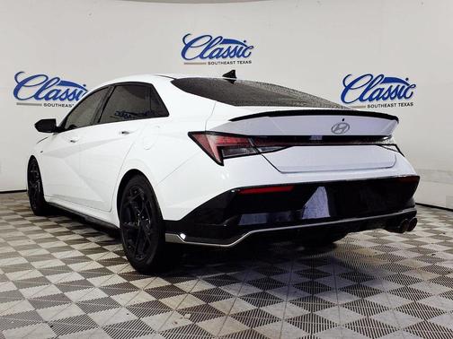 White 2025 Hyundai ELANTRA N Line