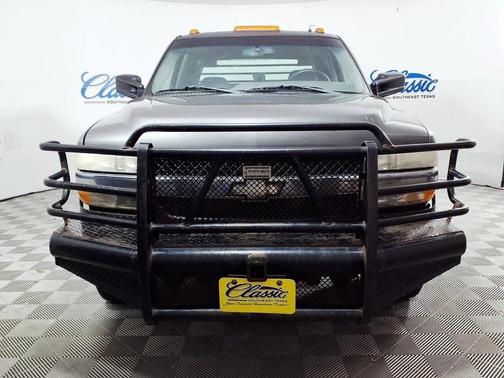 Gray 2001 Chevrolet Silverado 3500 LT Crew Cab