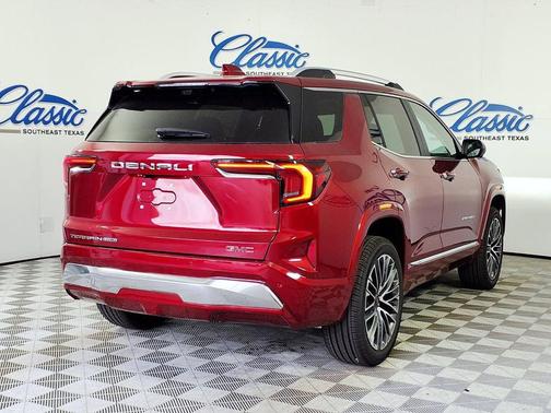 Red 2026 GMC Terrain Denali