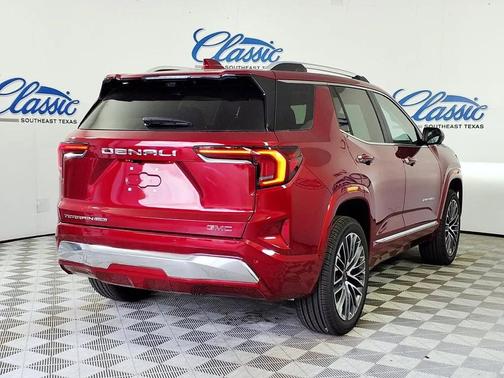 Red 2026 GMC Terrain Denali