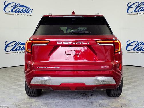 Red 2026 GMC Terrain Denali