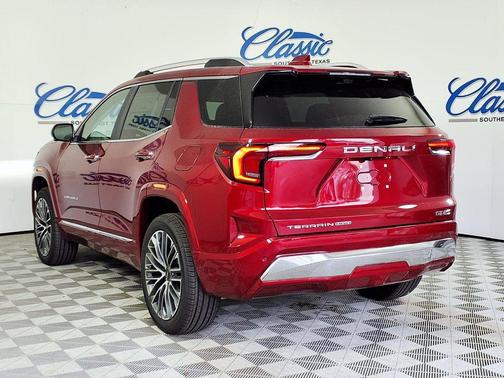 Red 2026 GMC Terrain Denali
