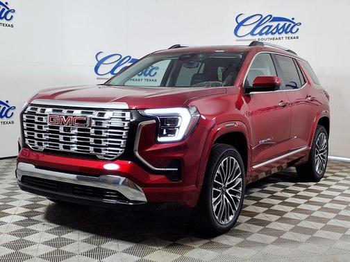 Red 2026 GMC Terrain Denali