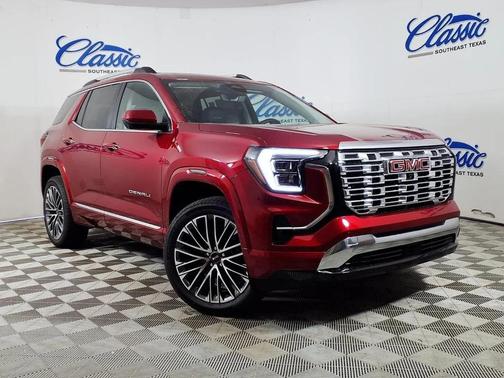 Red 2026 GMC Terrain Denali