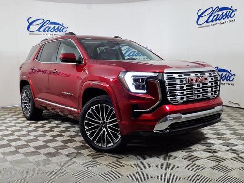 Red 2026 GMC Terrain Denali