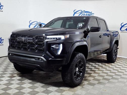 Black 2023 GMC Canyon Elevation