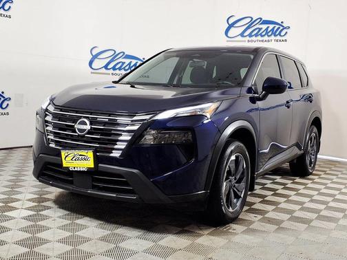 Blue 2025 Nissan Rogue SV