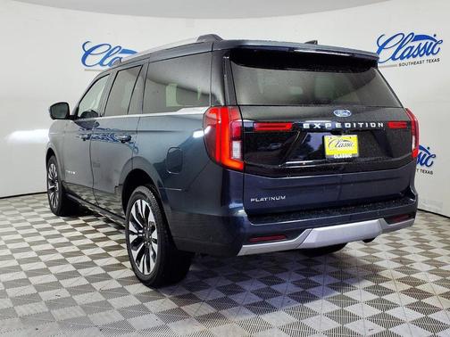 Blue 2025 Ford Expedition Platinum
